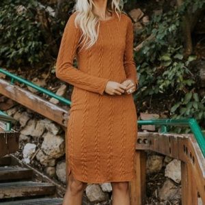 Sweater dress